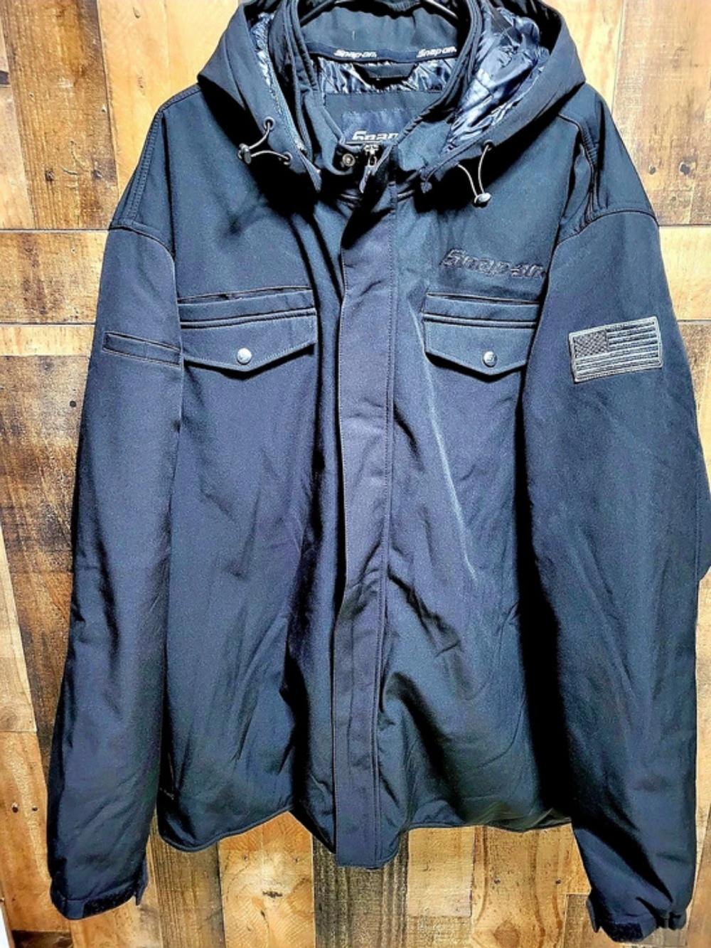 Snap-on Black Performance Jacket Size 4XL Like New